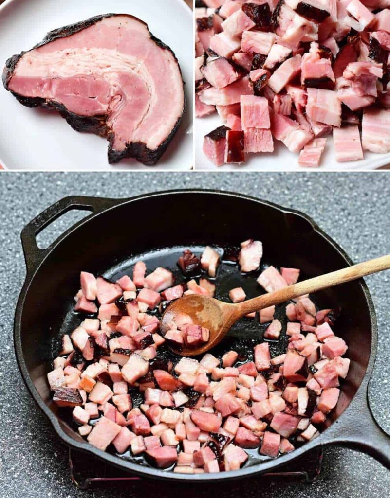 bacon meat for sunkofleky czech dish