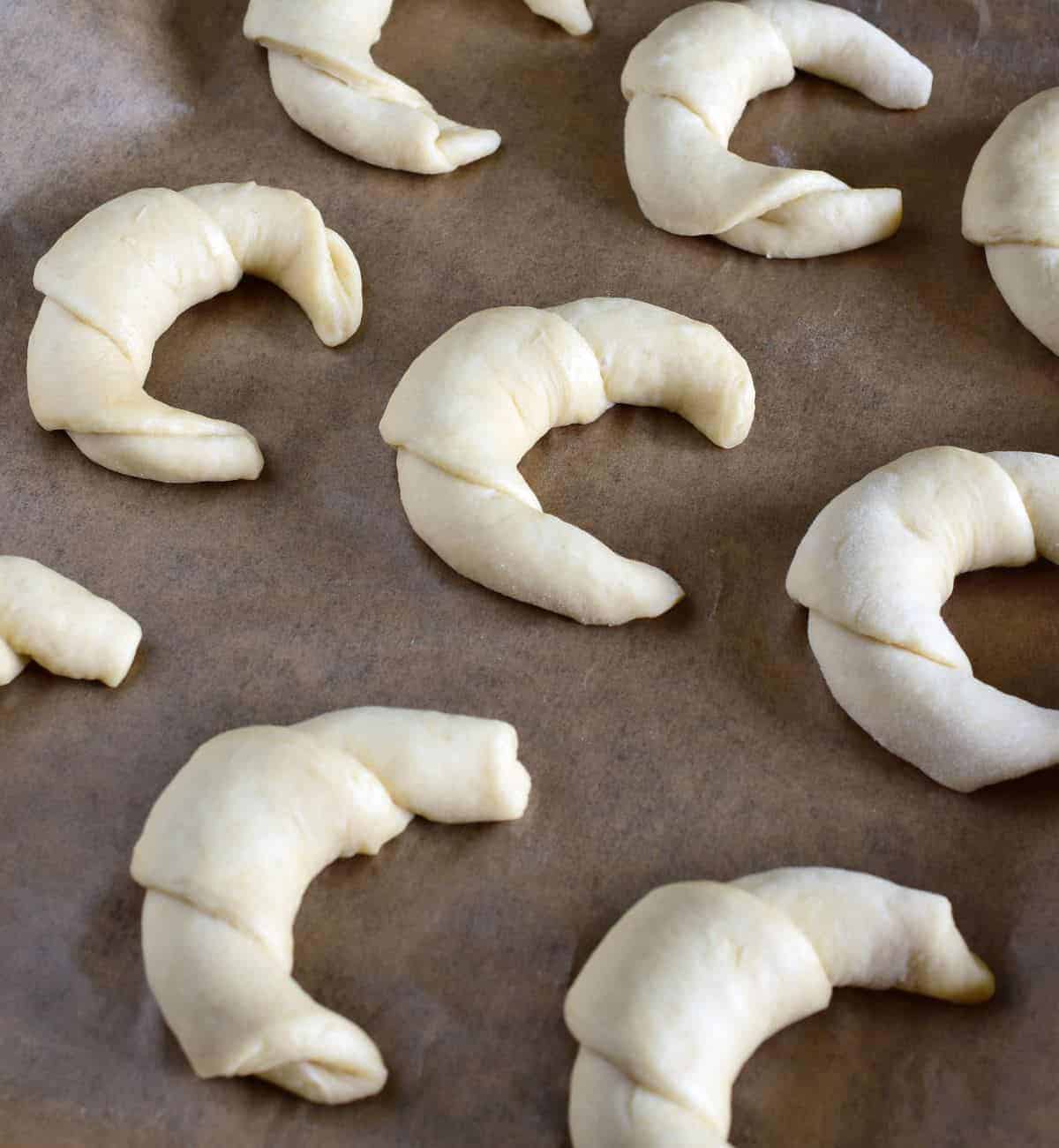 loupáčky before baking