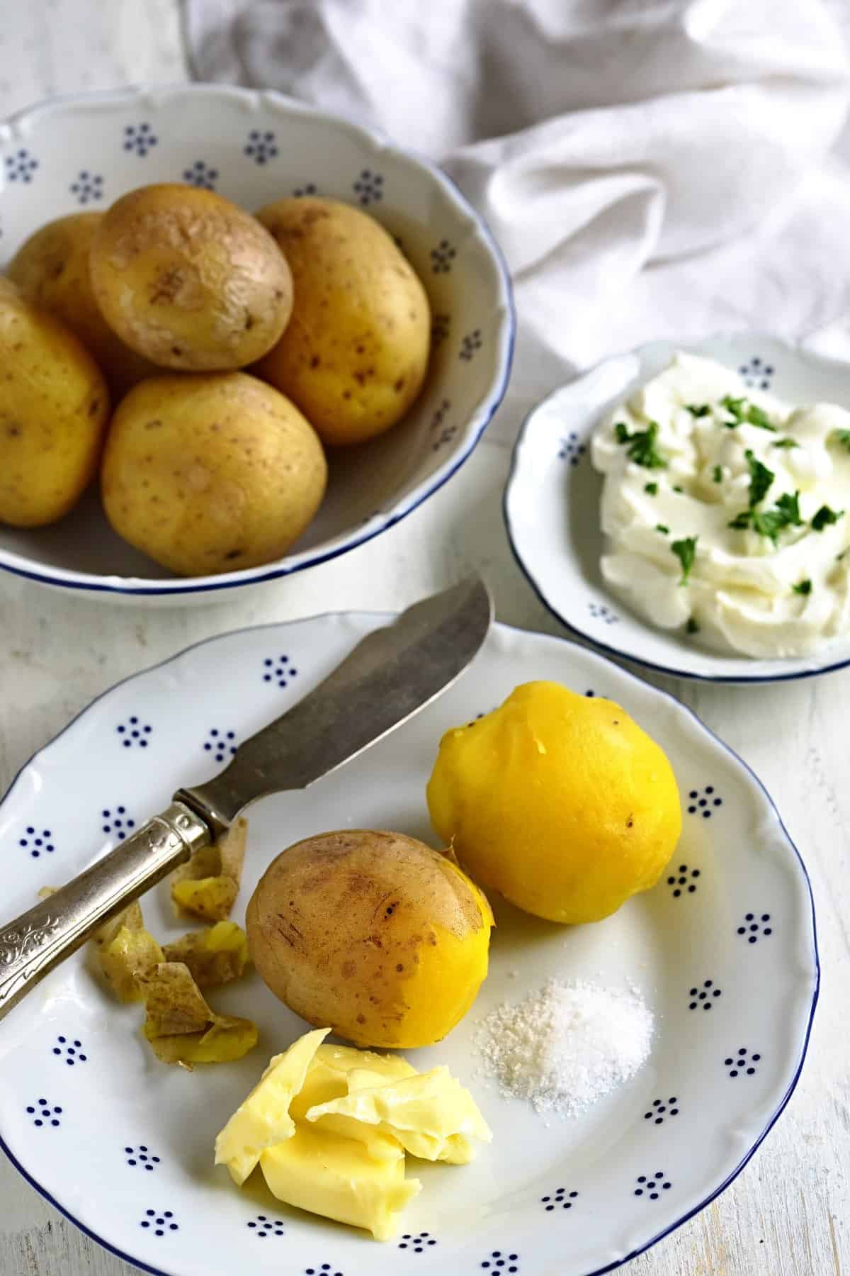 Czech brambory na loupačku recipe