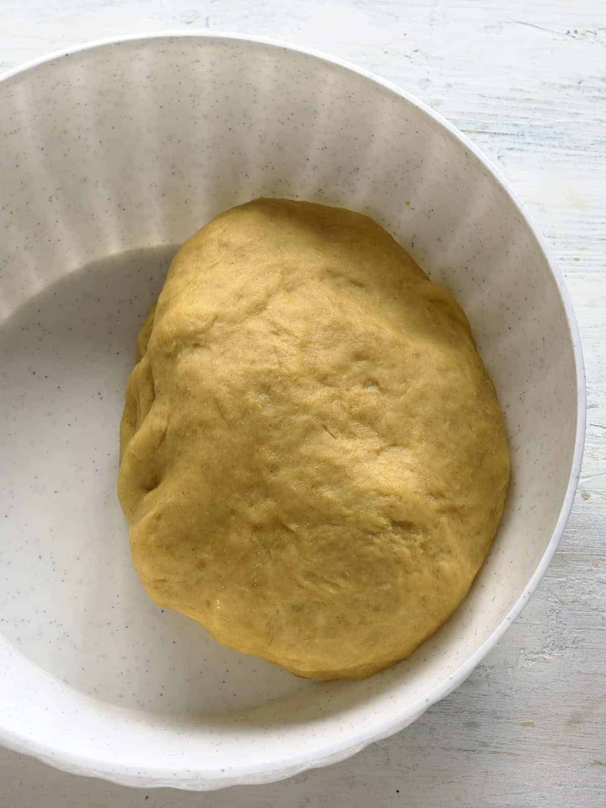 yeast dough for a roll